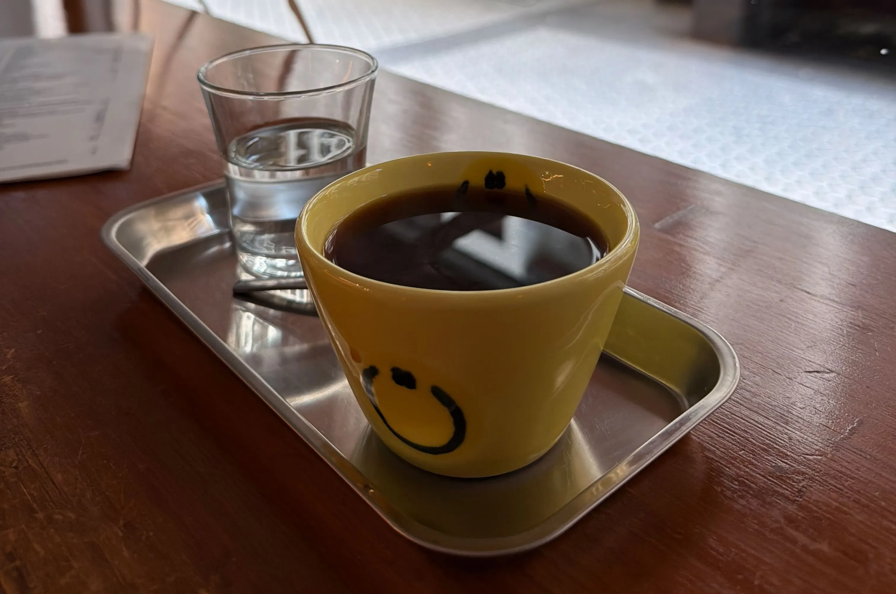 Coffee log background