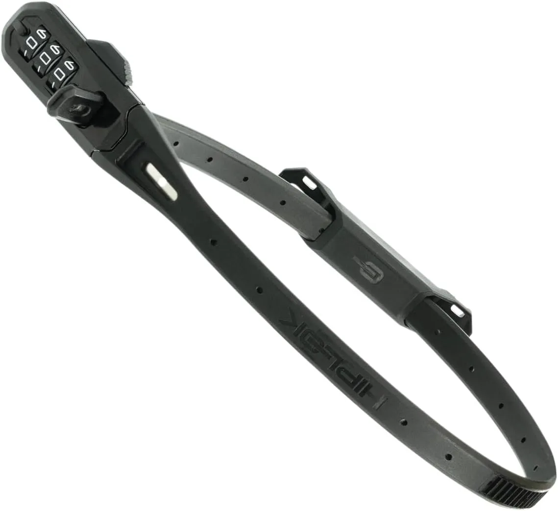 Hiplok acble lock with combination for bike